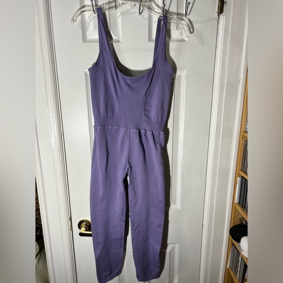 Free People Good Karma Onesie Daybreak M/L Purple NWOT - Picture 6 of 10
